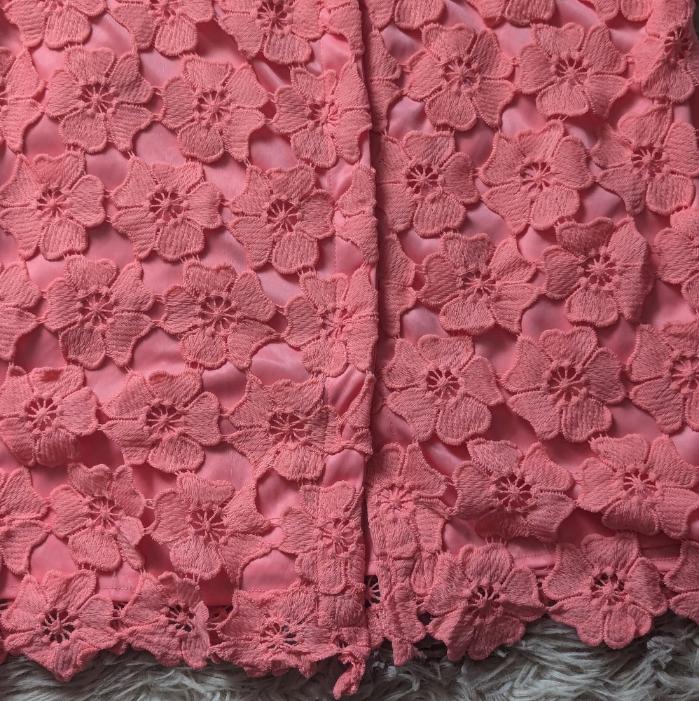 EUC Petal & Pup Tallie Mini Dress in Watermelon - Picture 5 of 16